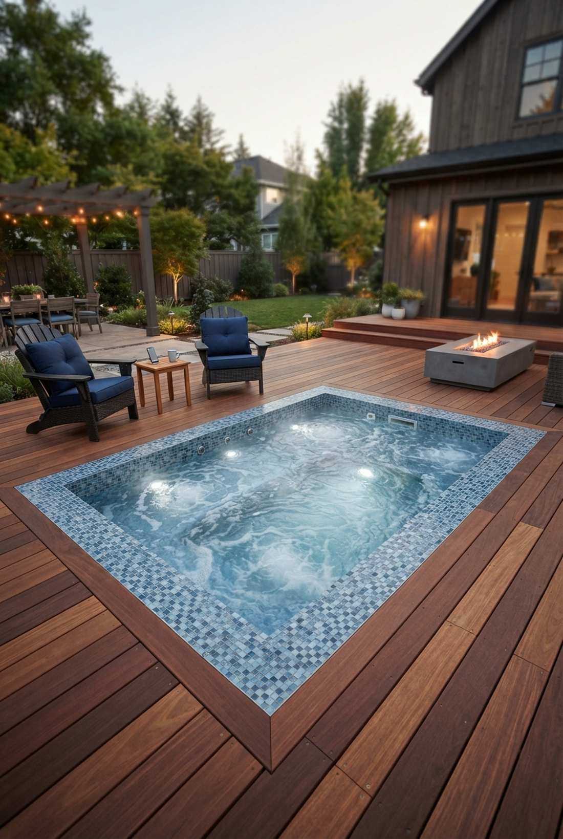 outdoor hot tub spas
