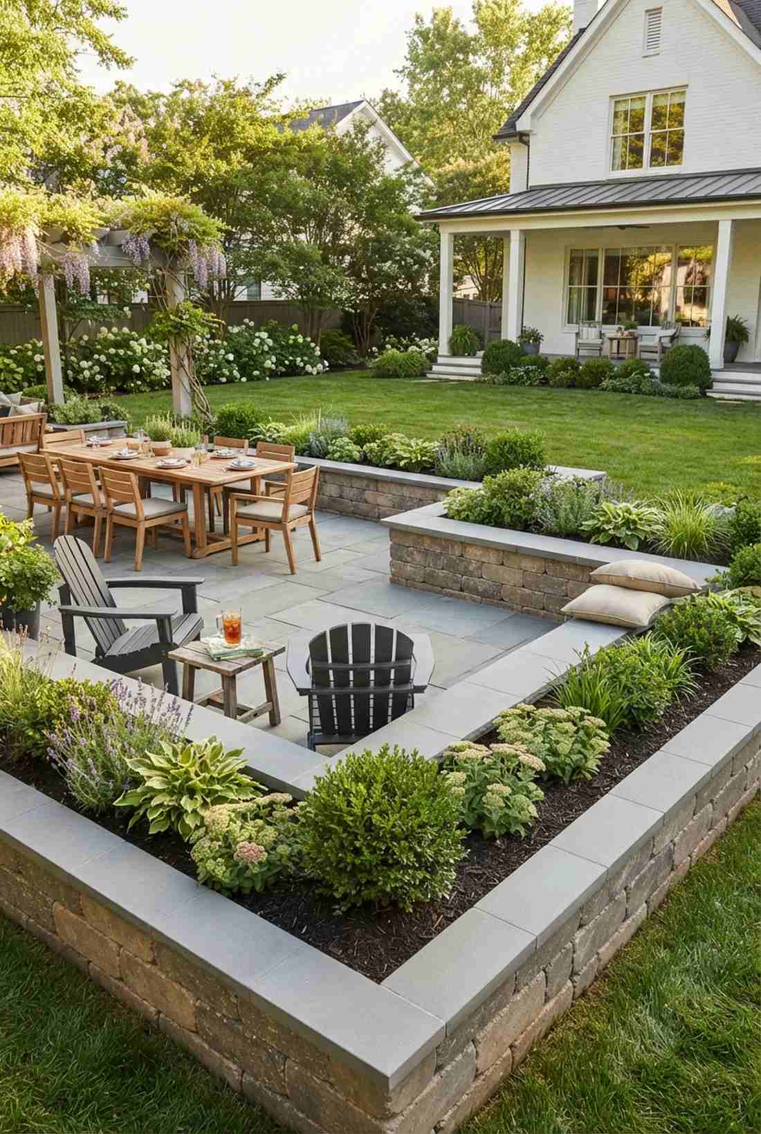 perimeter raised planting beds