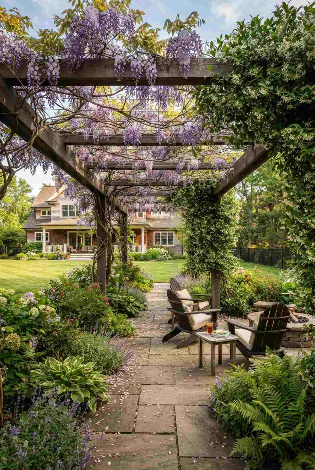 vine covered arbor