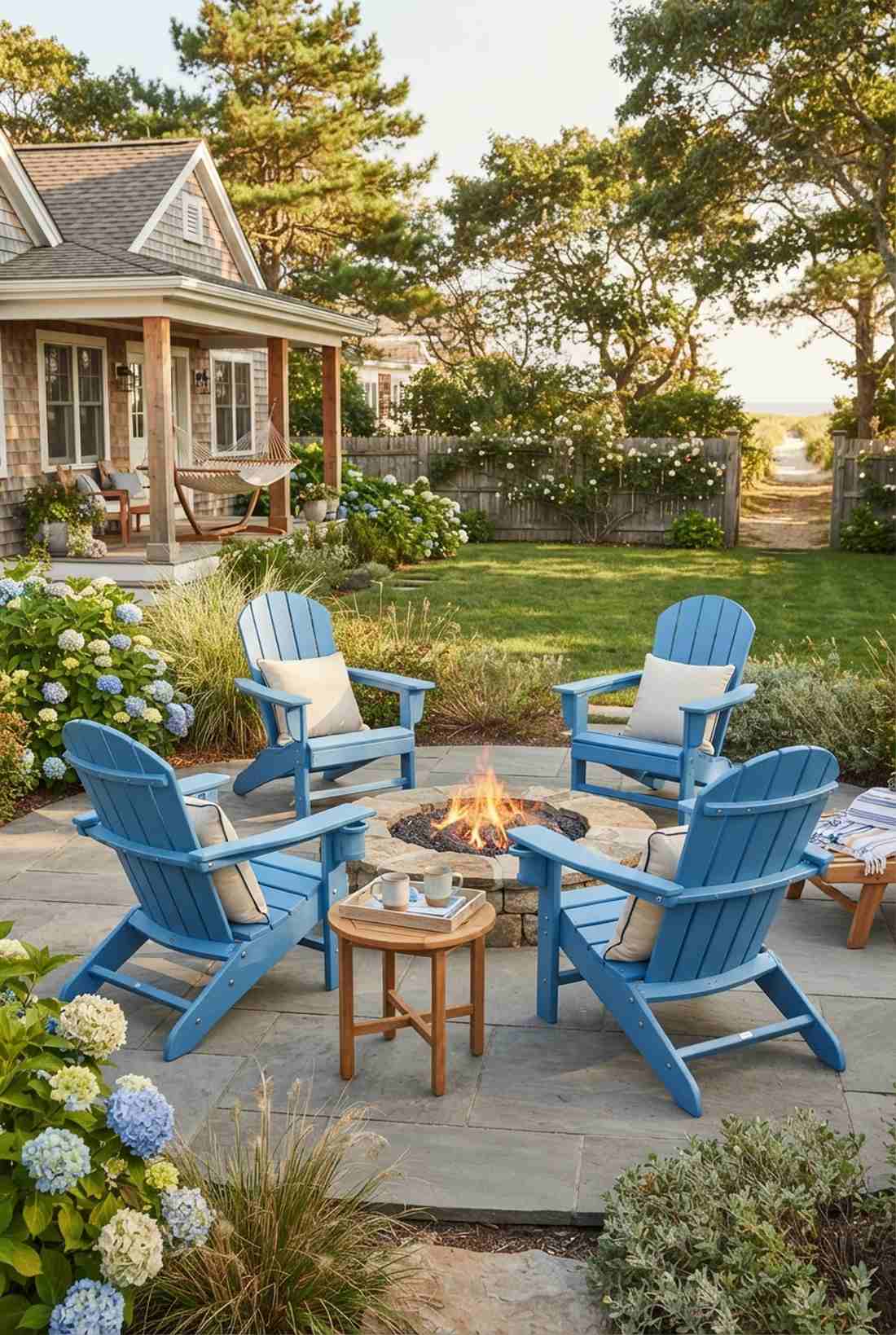 azure adirondack chairs