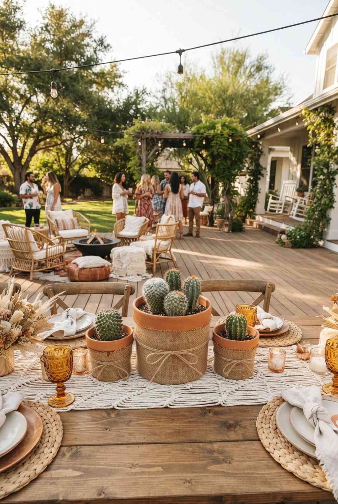 cactus cluster arrangements