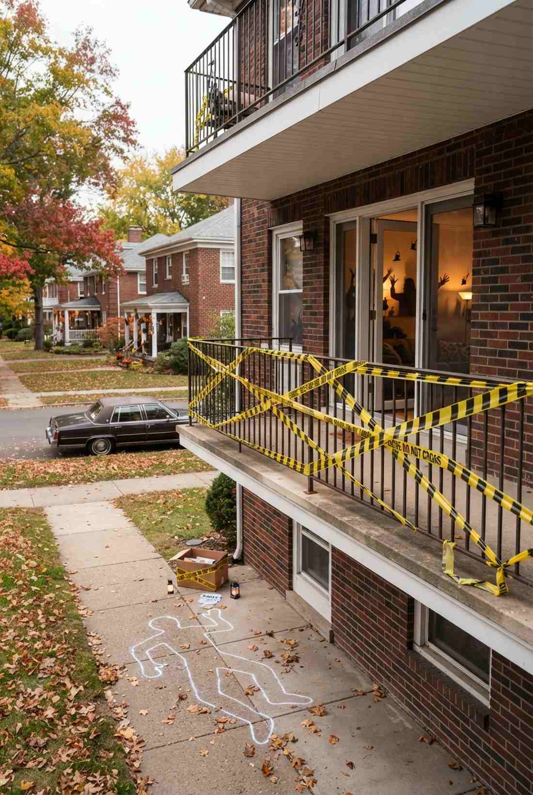 caution tape crime scene