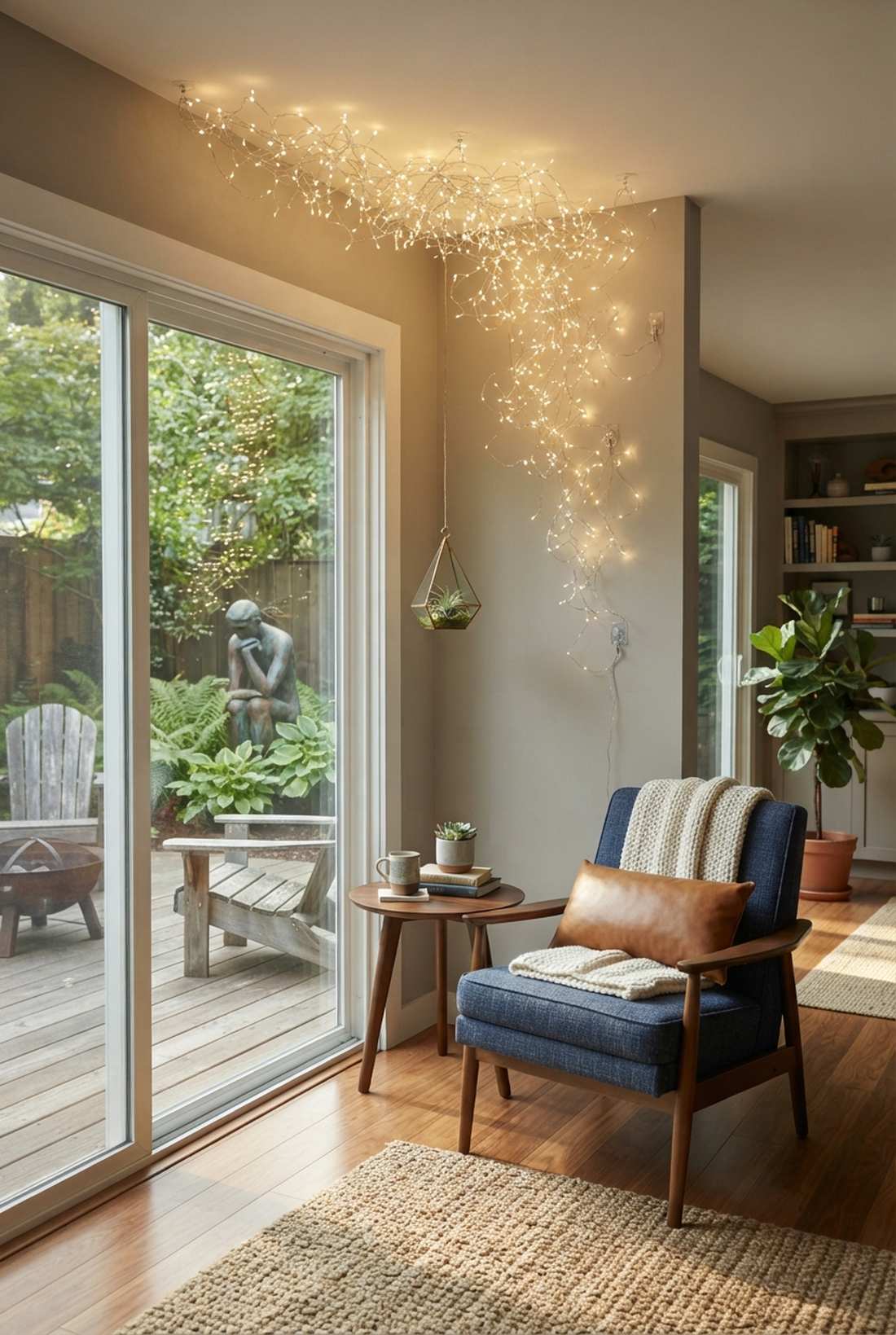 corner cluster accent
