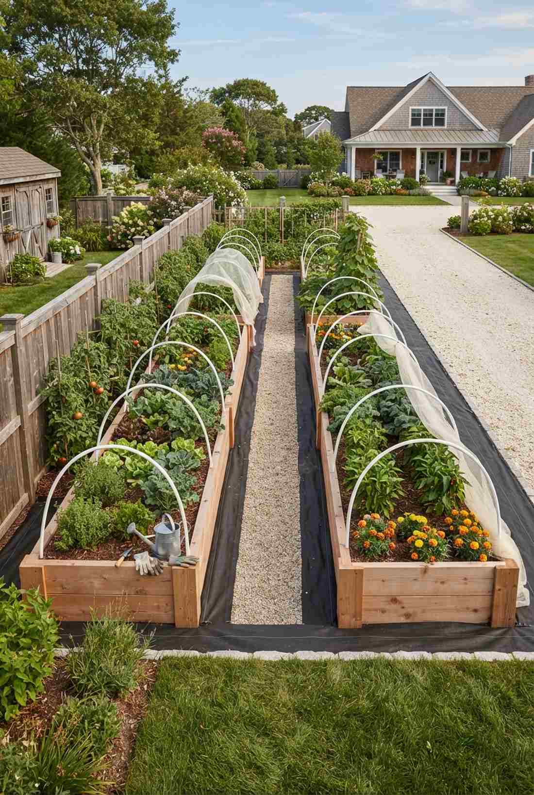 double wide 4x12 row system