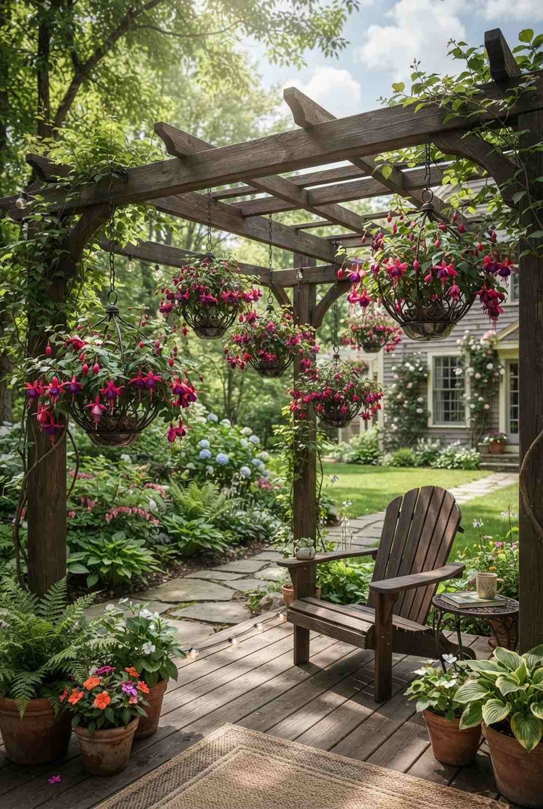 fuchsia shade gardens