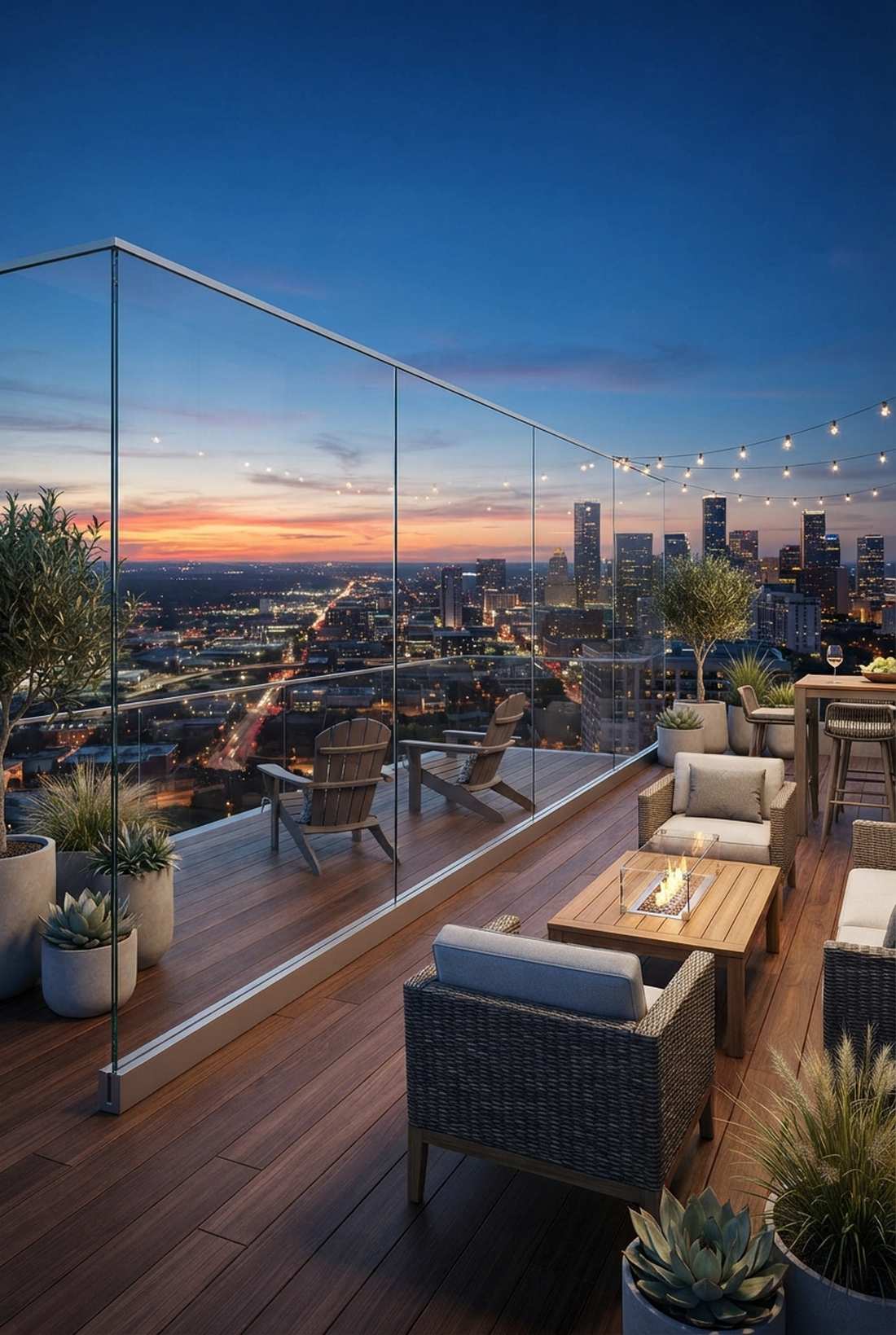 glass balustrade systems for uninterrupted panoramas