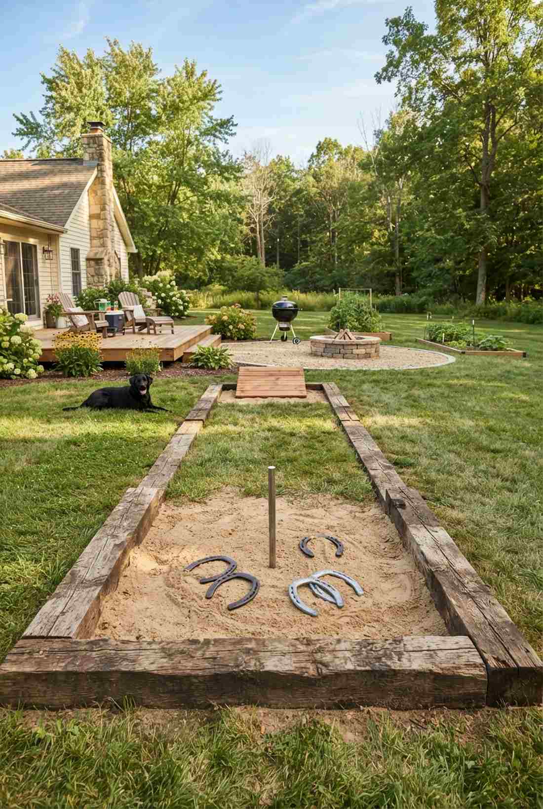 horseshoes