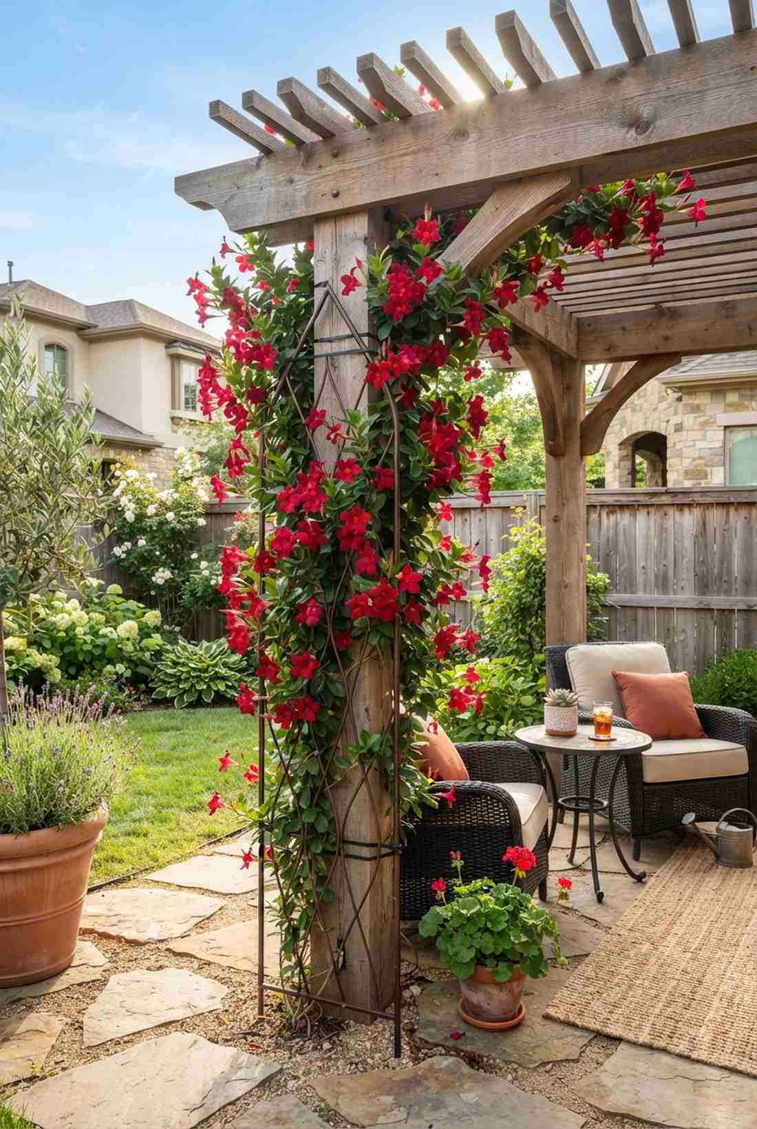 mandevilla crimson fantasy