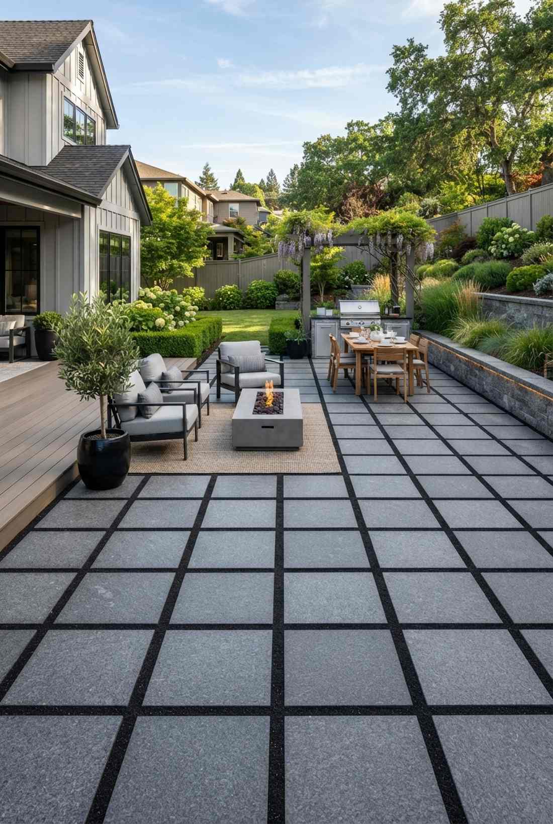 square granite grid