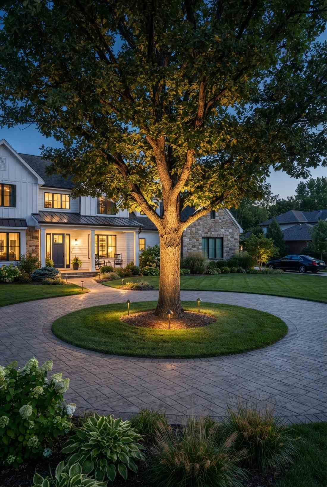 triple point surround lighting