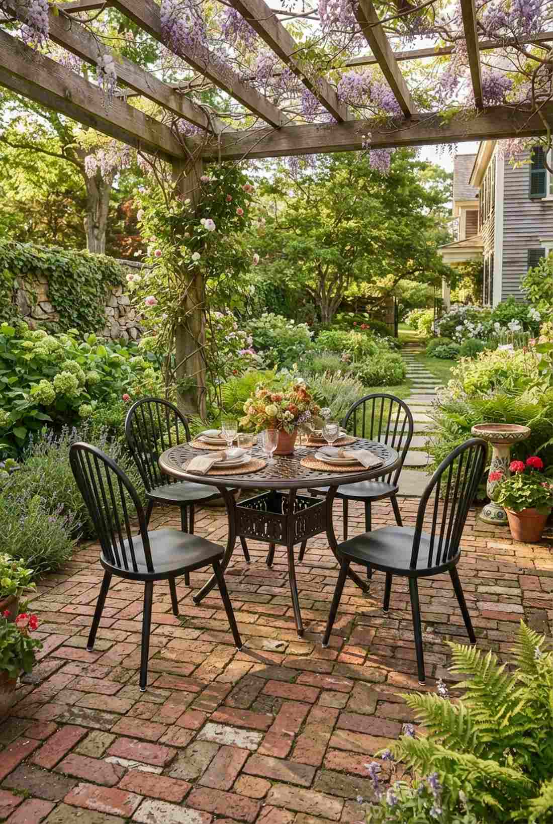 windsor style outdoor chairs
