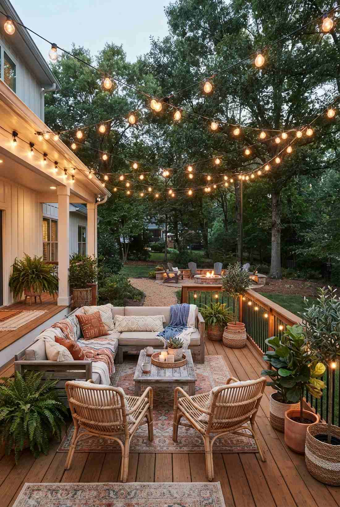 zigzag canopy drape