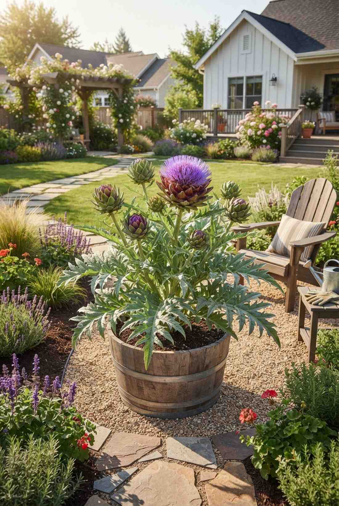 artichoke focal points
