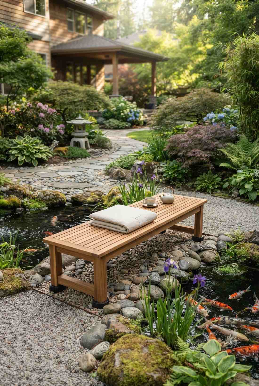 backless meditation benches