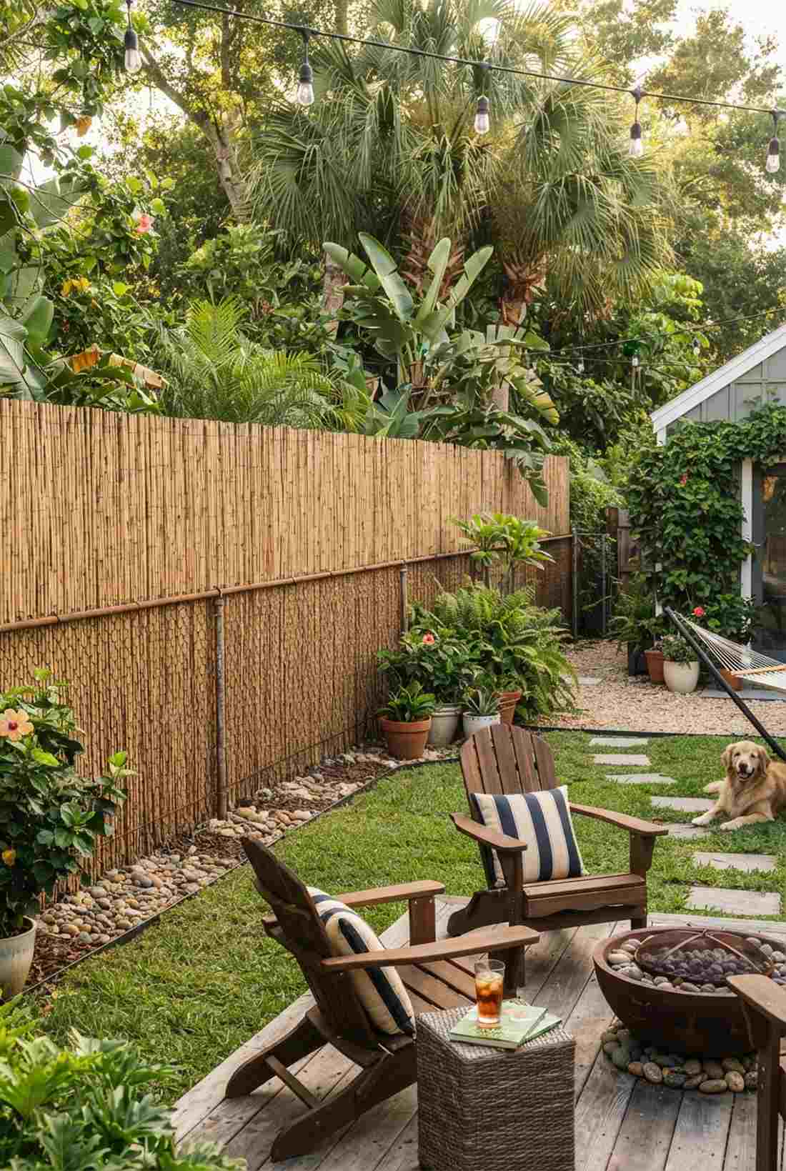 bamboo roll fencing