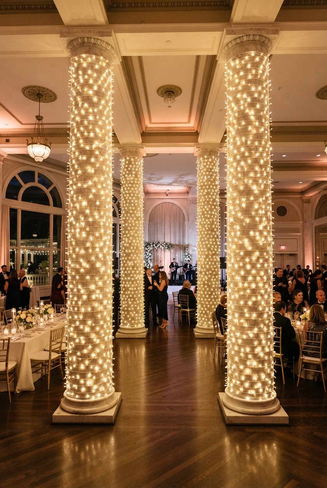 column and pillar wrapping