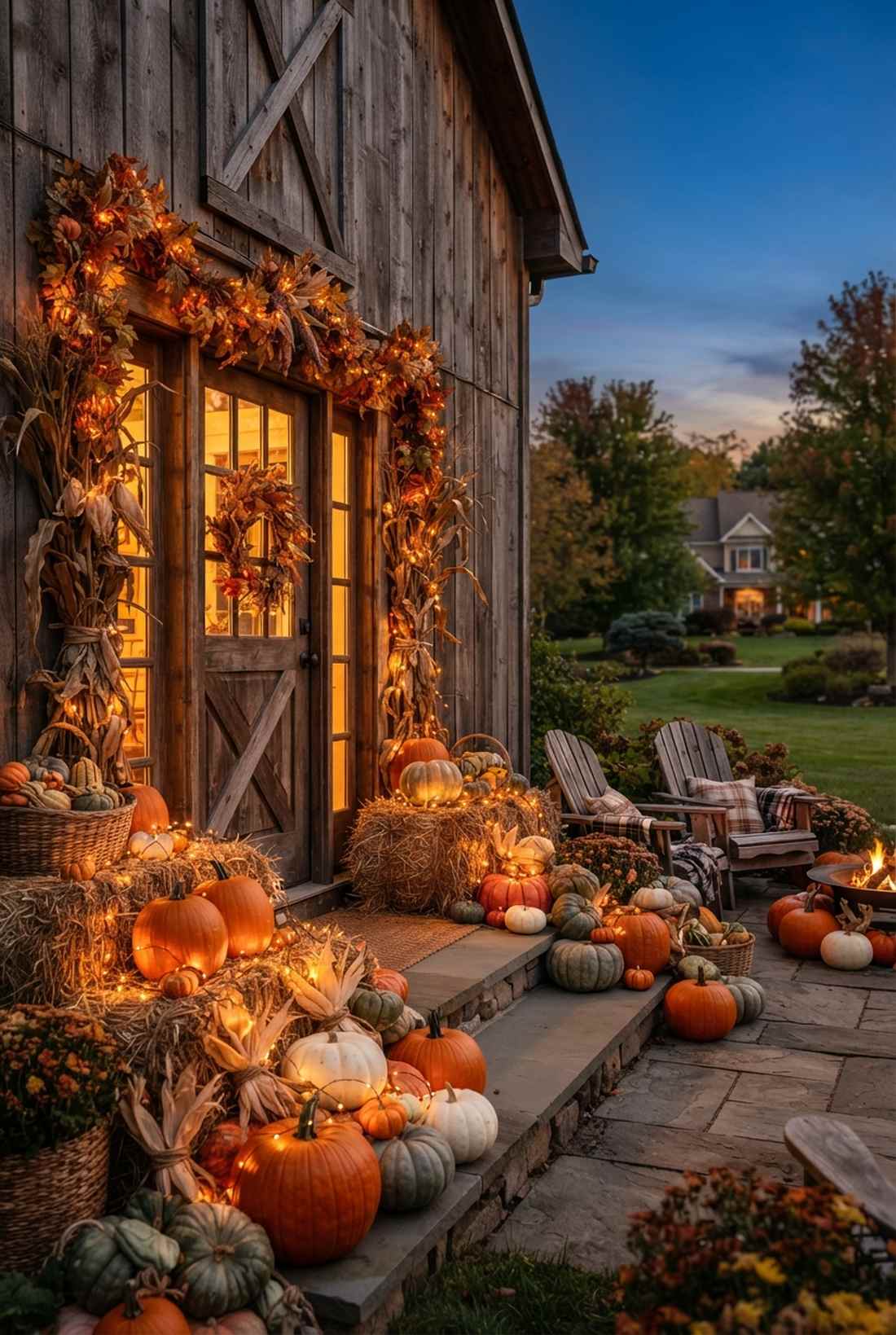harvest celebration displays