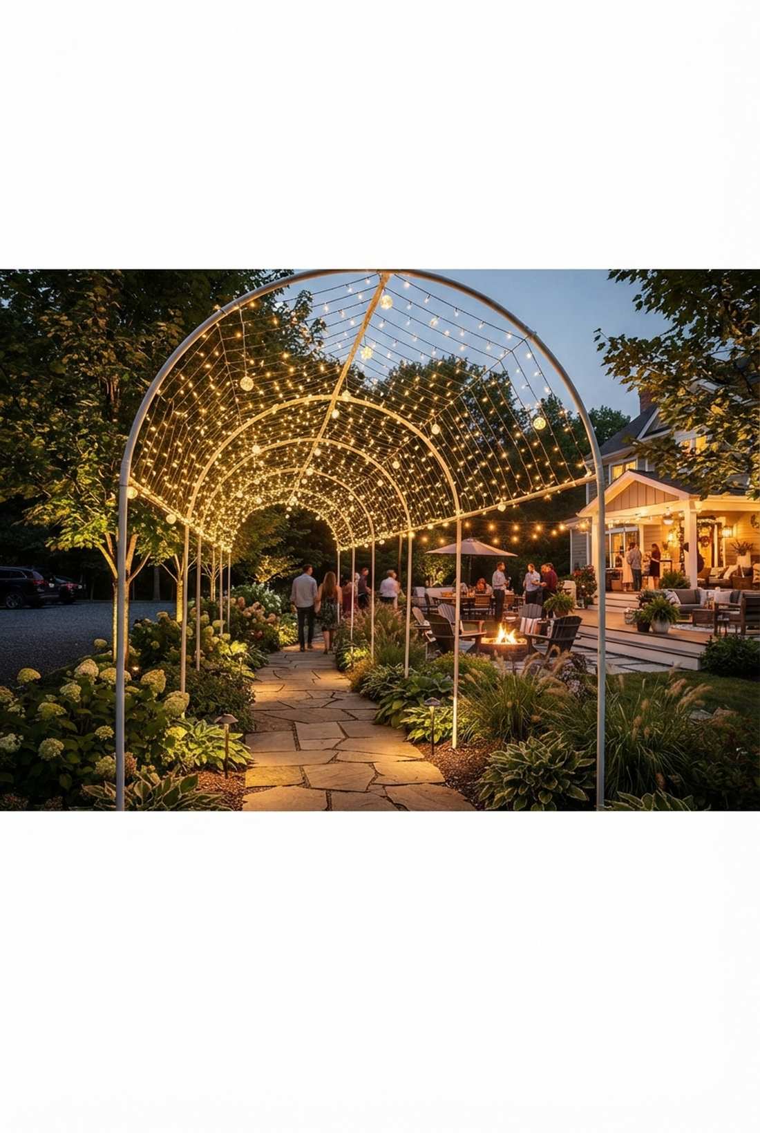 pathway entry lighting tunnel