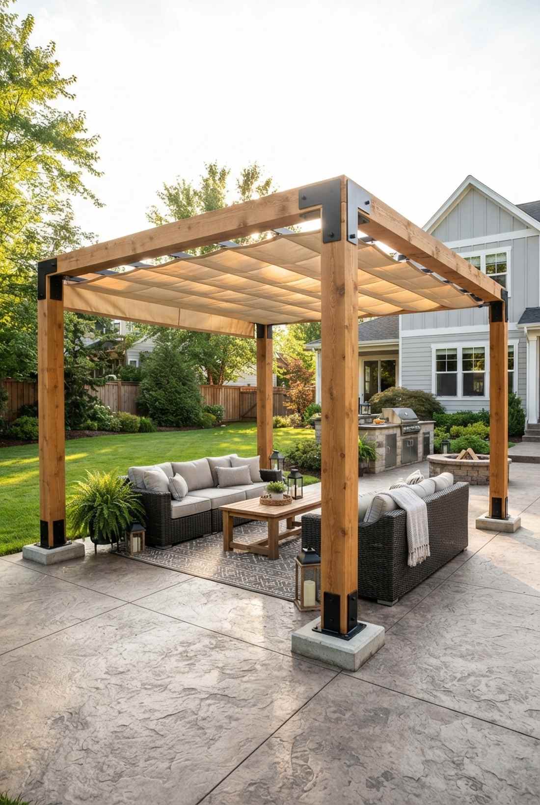 pergolas and shade structures