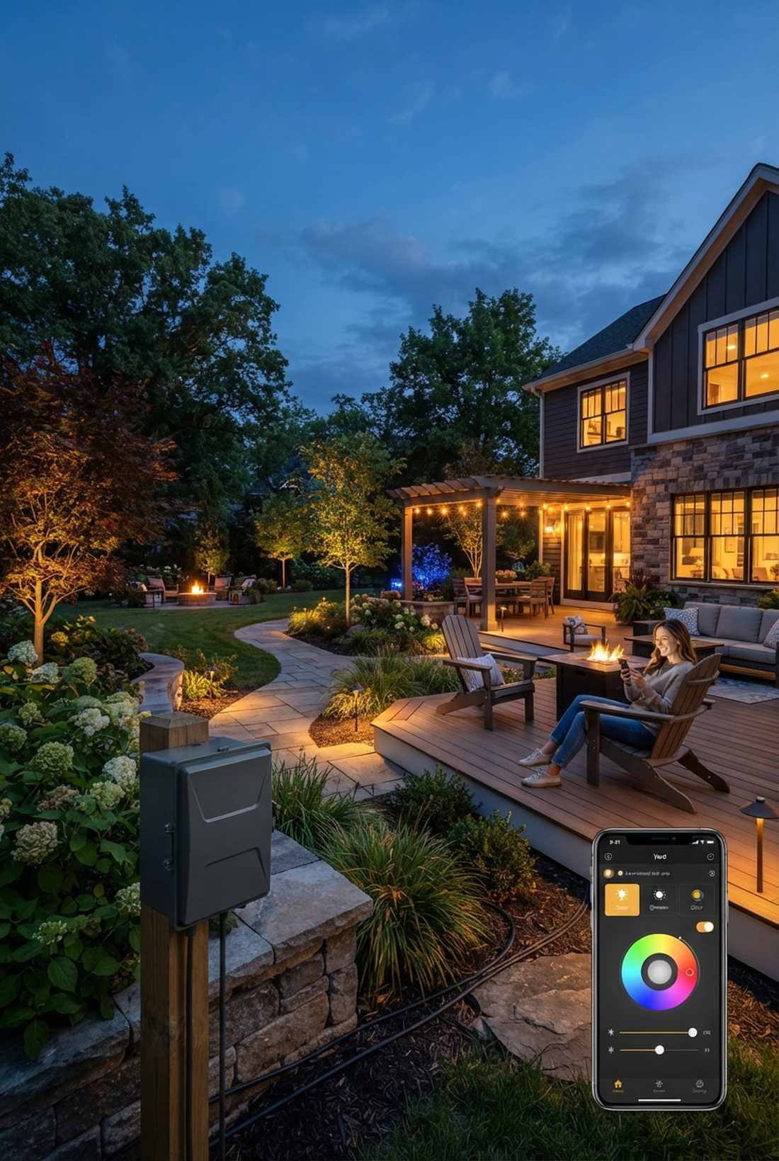 smart wifi landscape lighting