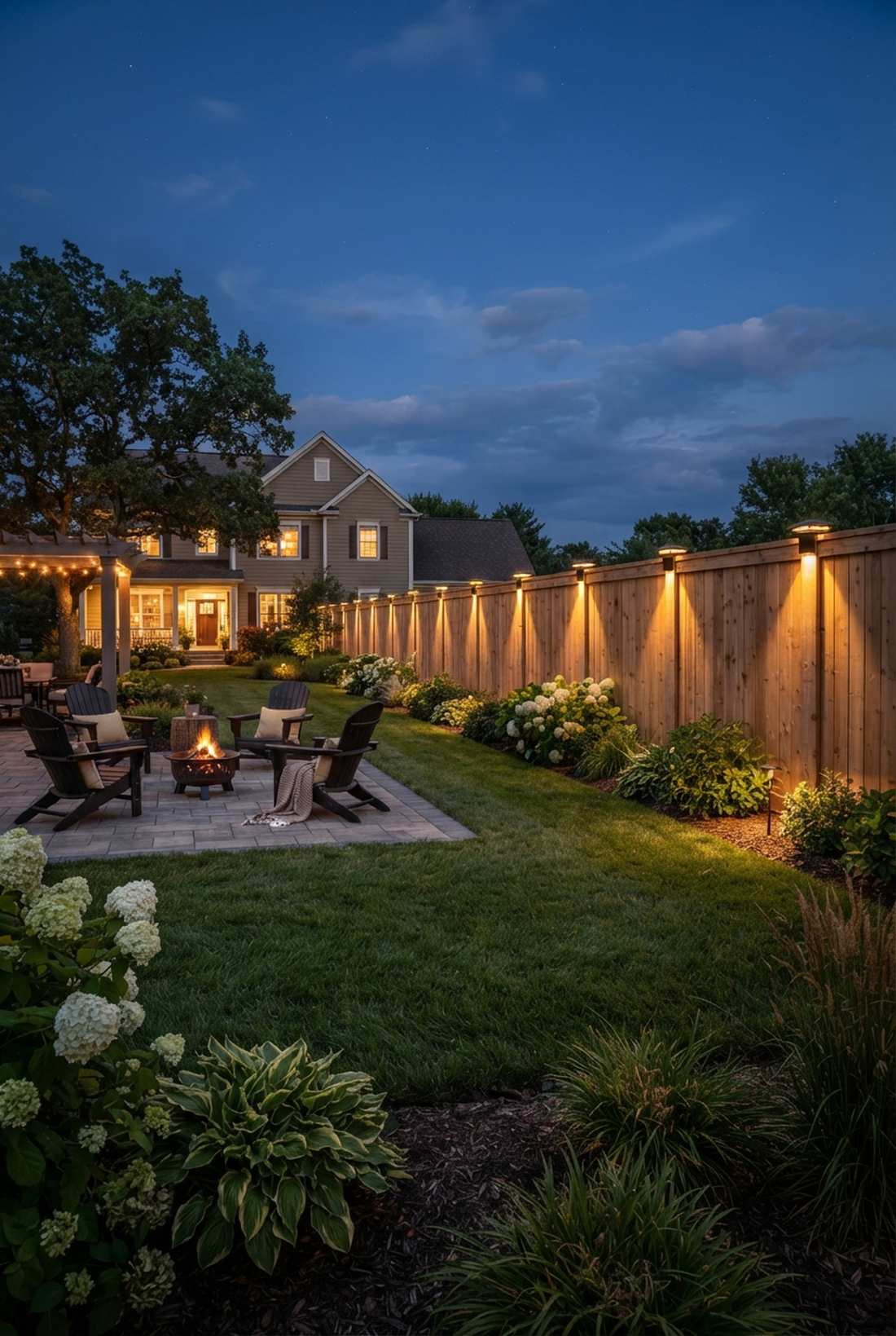 solar post cap lights