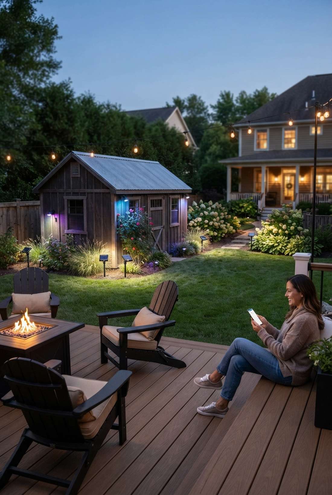 solar powered smart lights