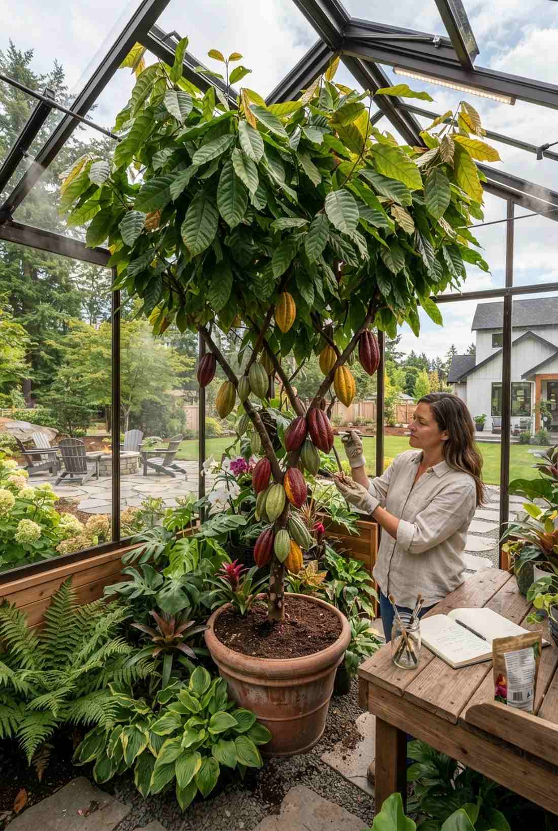 theobroma cacao cacao tree