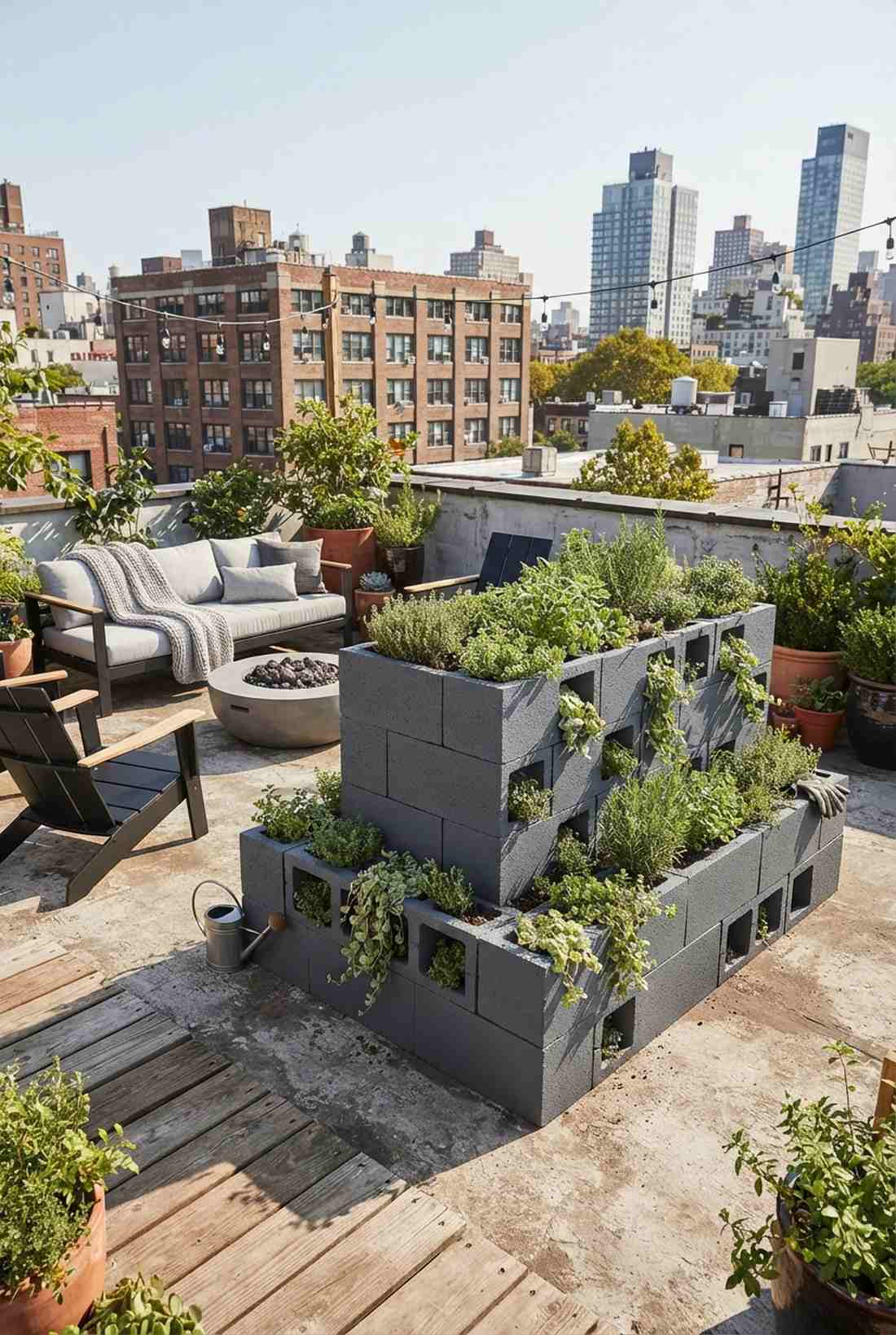 concrete block modular system
