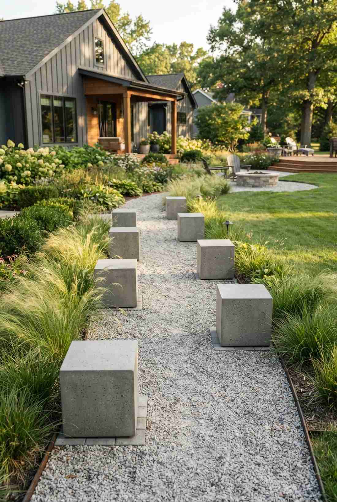 cubic stone seating