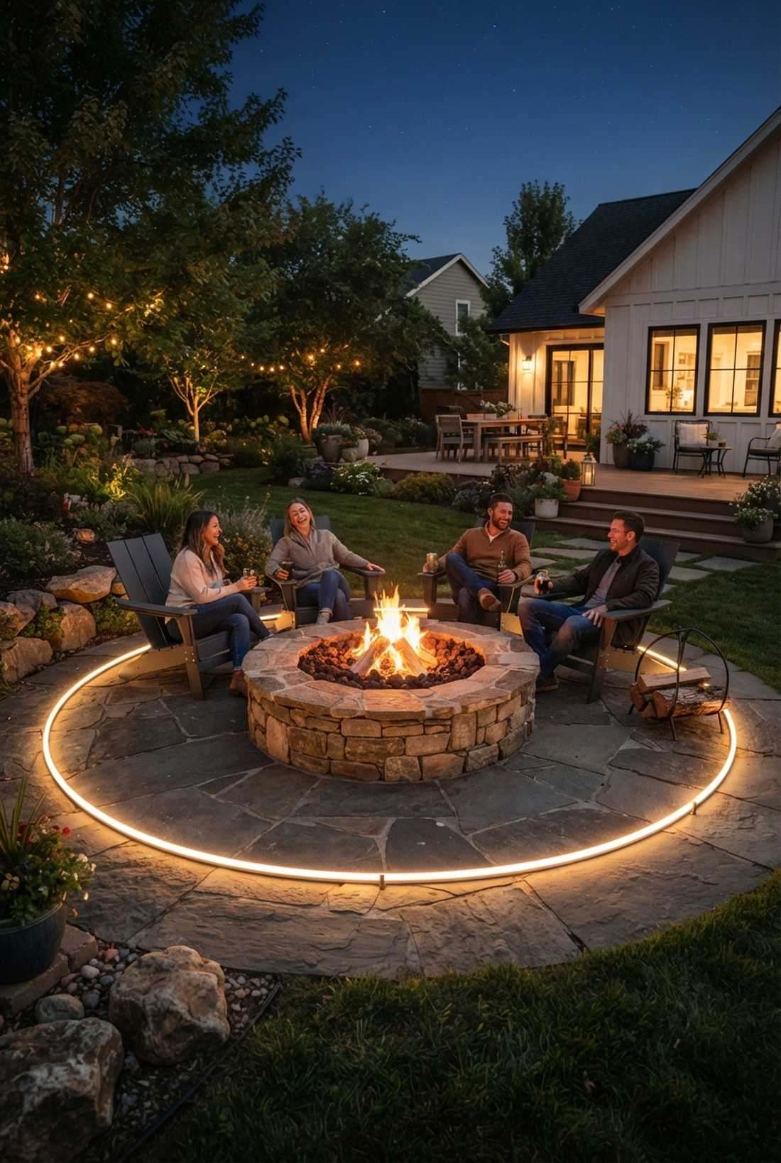 fire pit perimeter ring