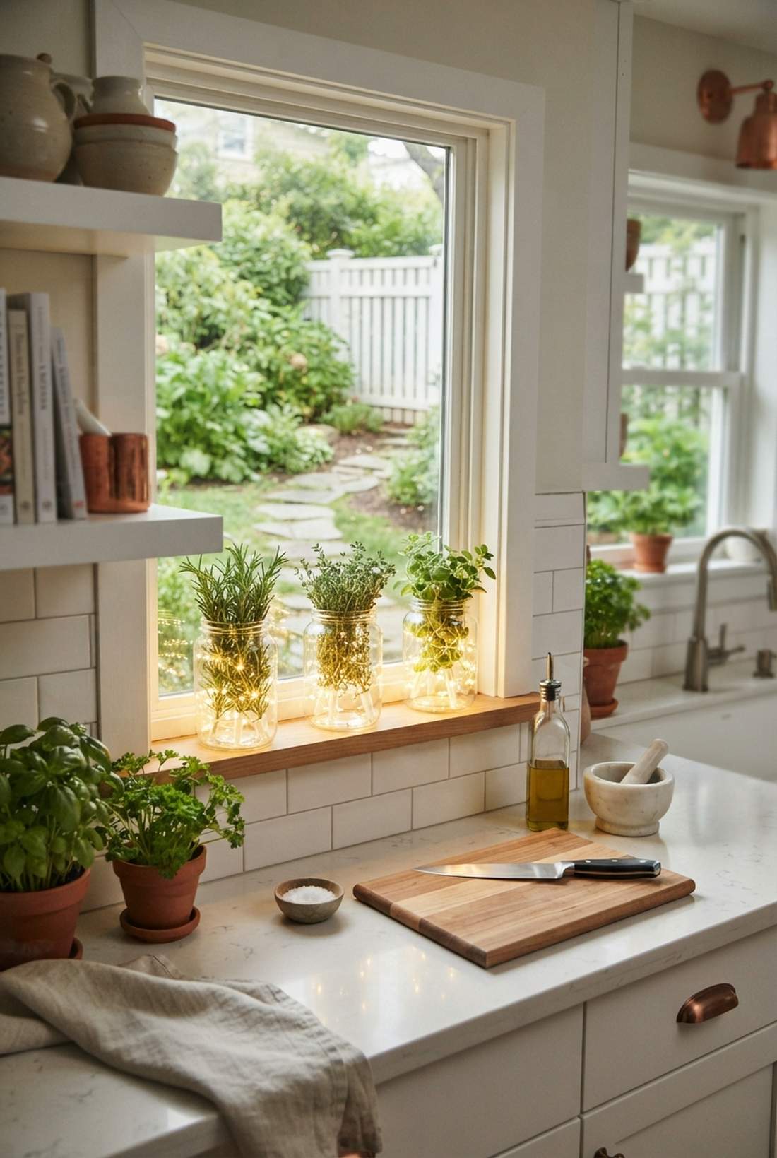 herb garden aromatic displays