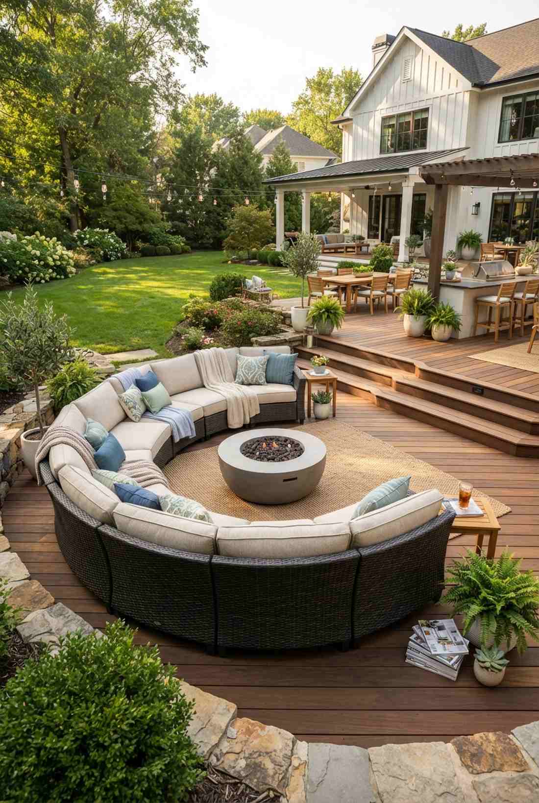 organic curved sectionals