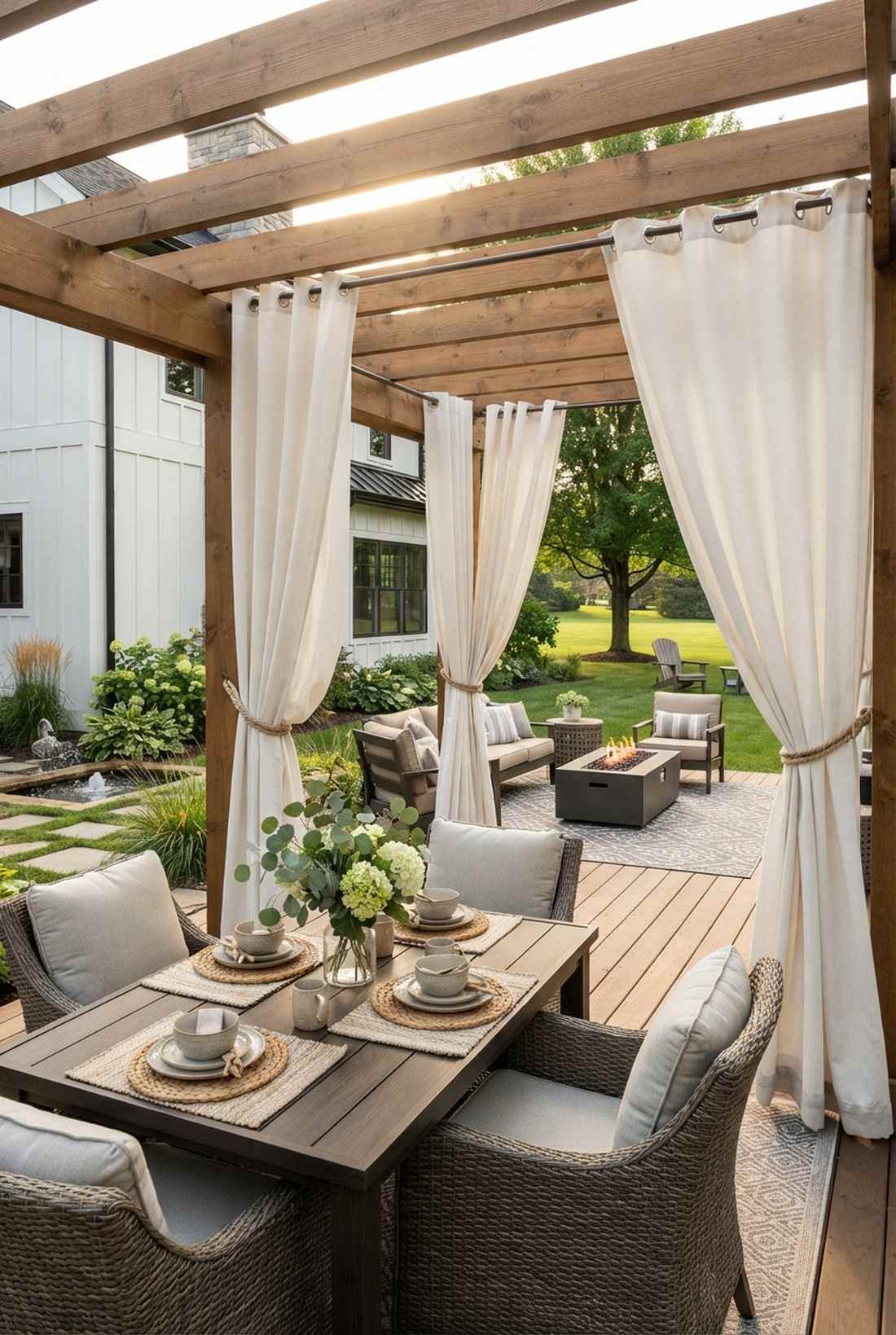 outdoor curtain panels