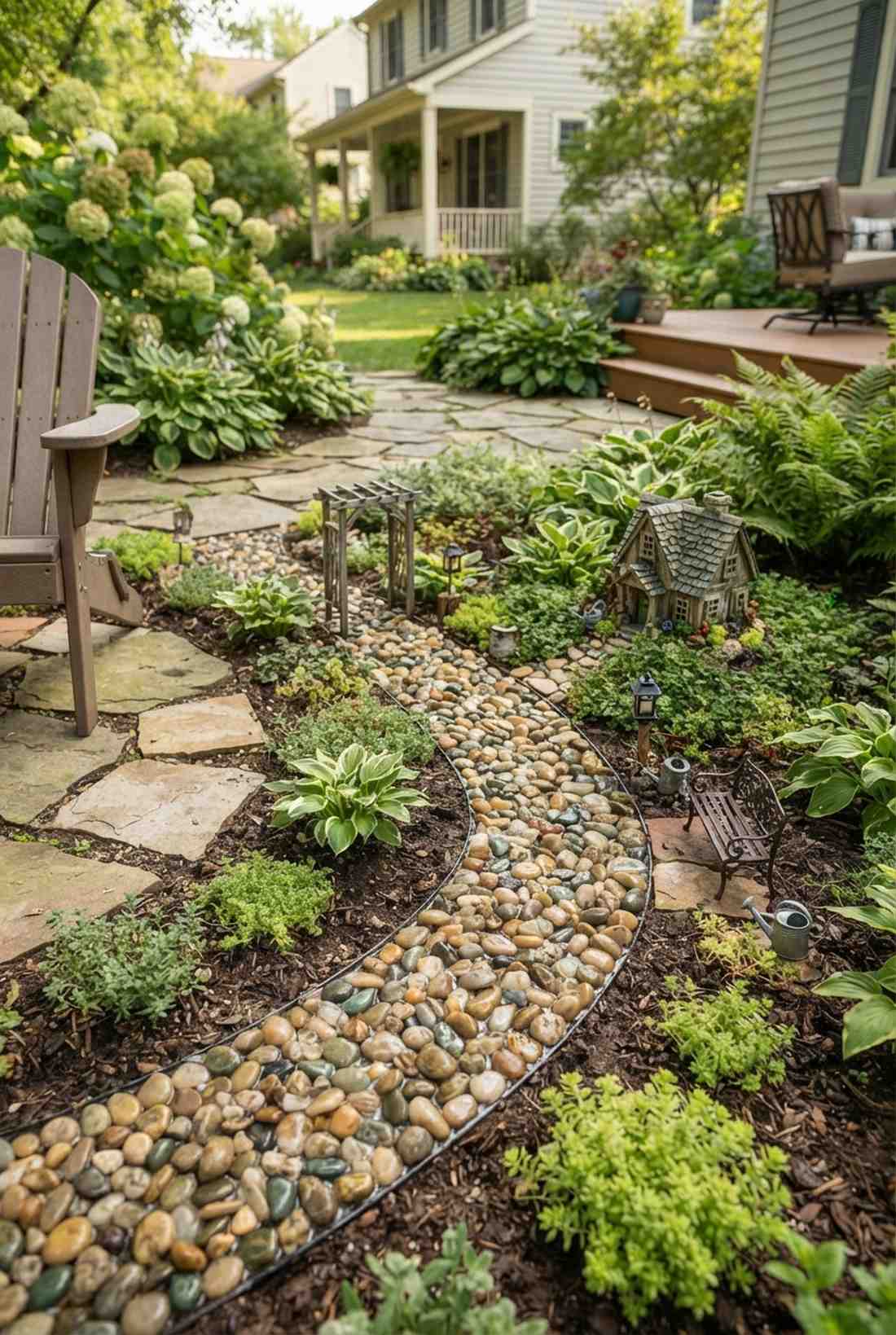pebble pathways
