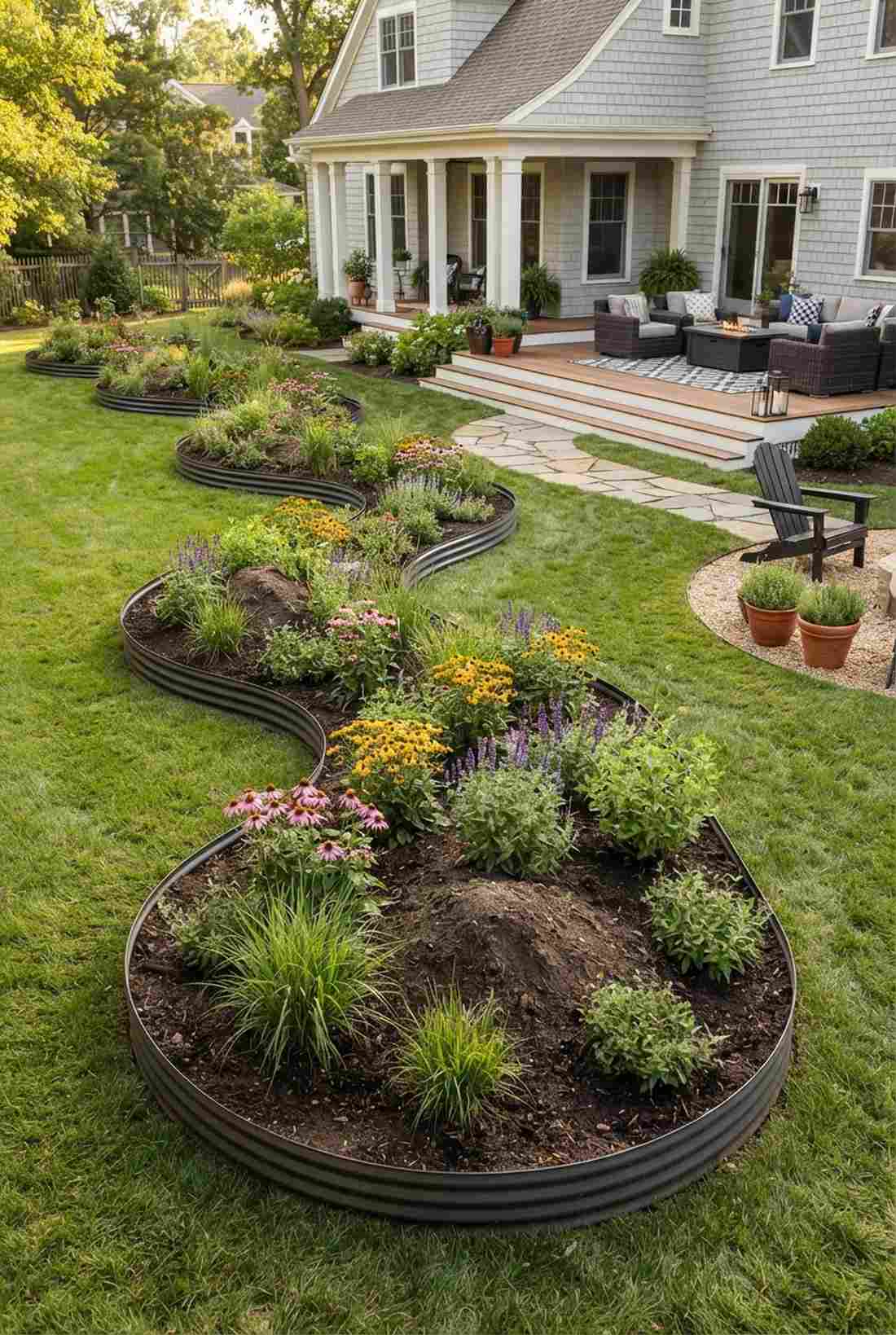 serpentine wave bed