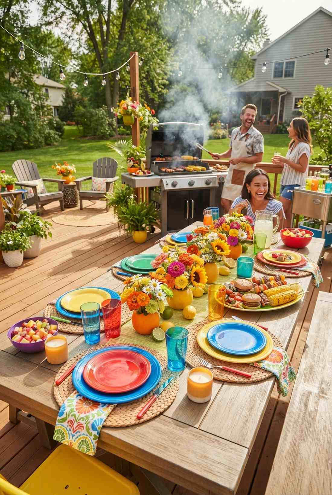 summer vibrant abundance