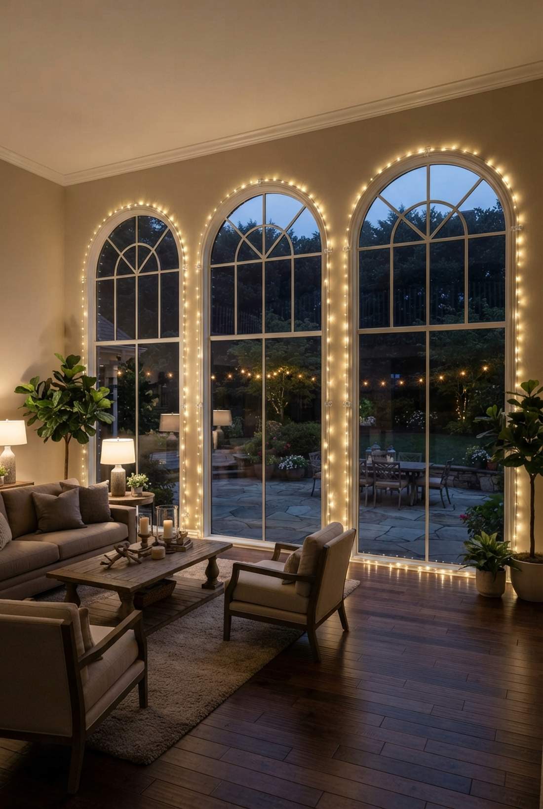 window frame outlining
