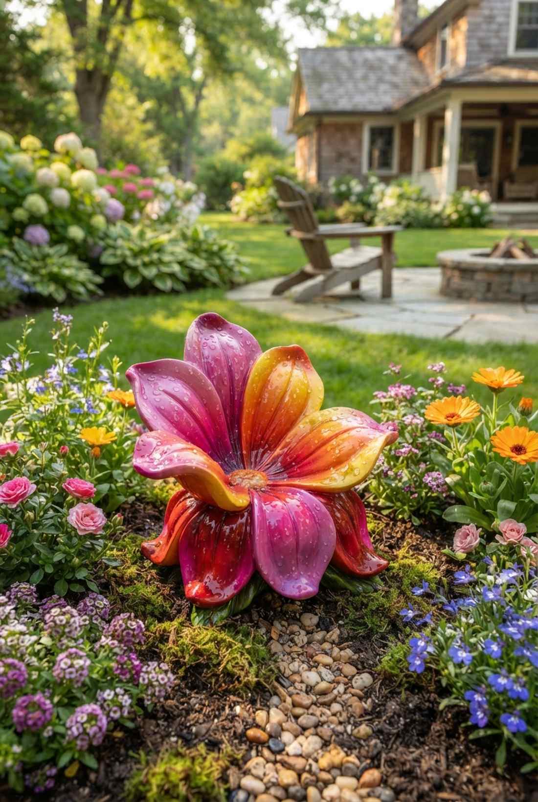 flower petal chair