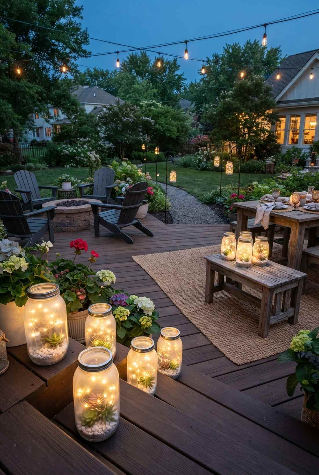 mason jar luminaries