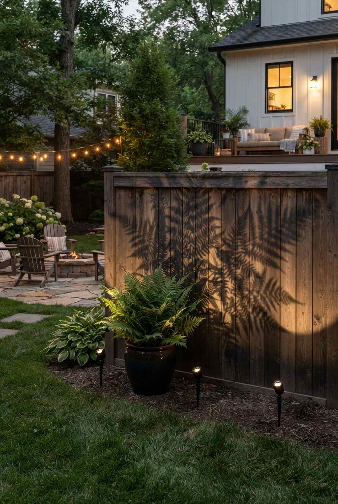 multiple shadow layering