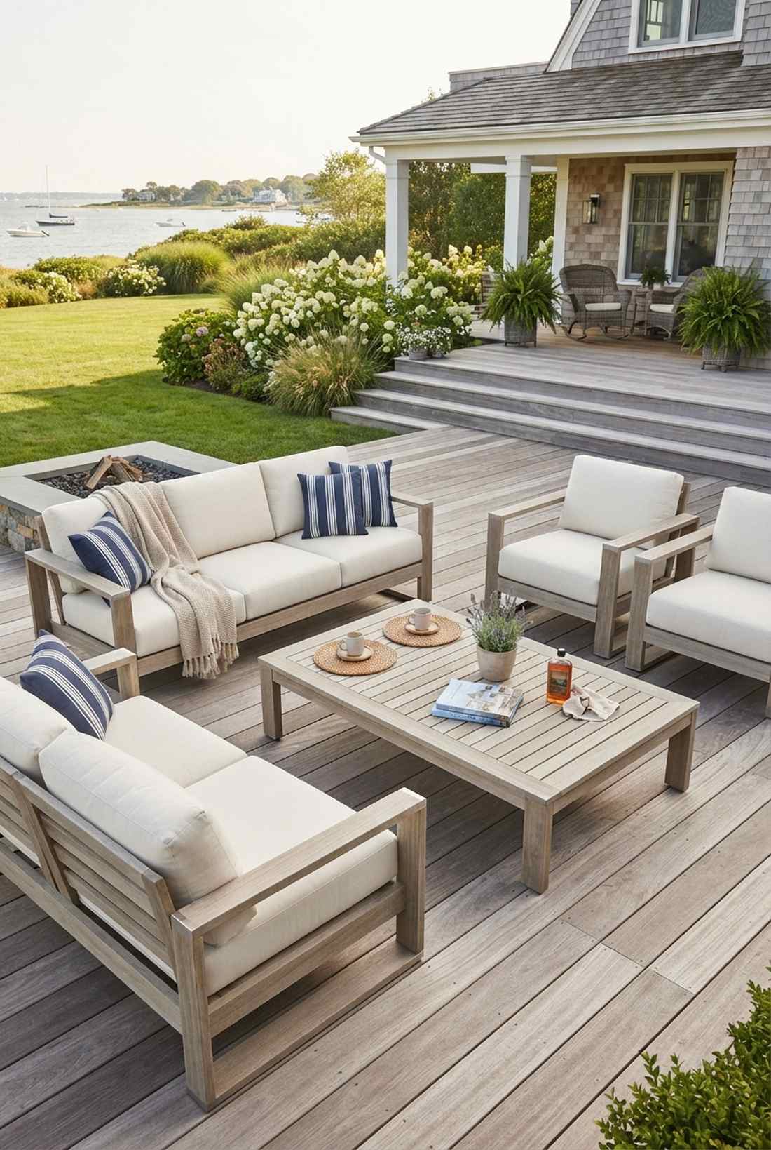 fsc certified teak lounge set