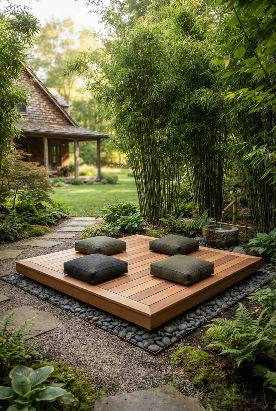 meditation platform seating