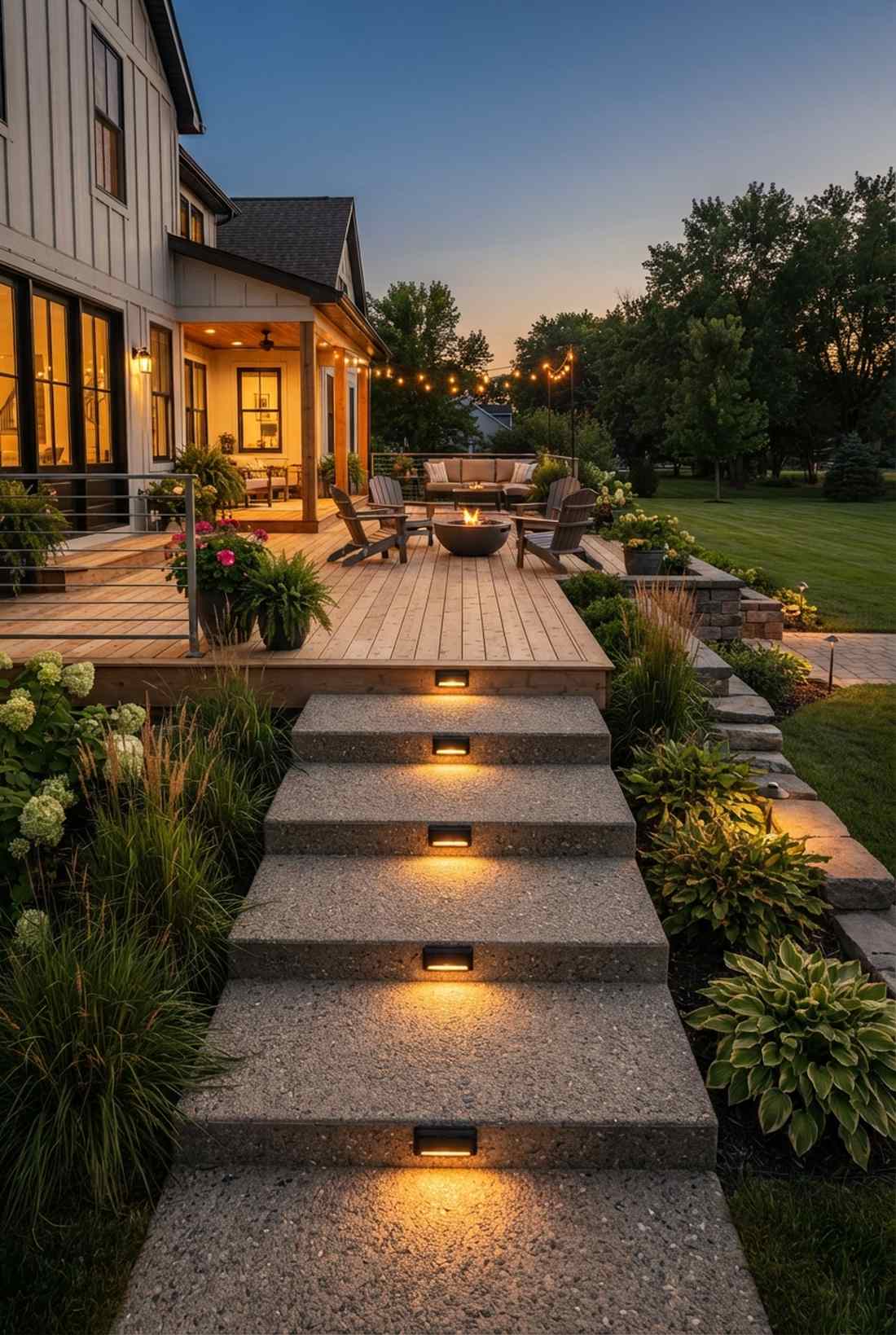 pathway step lights