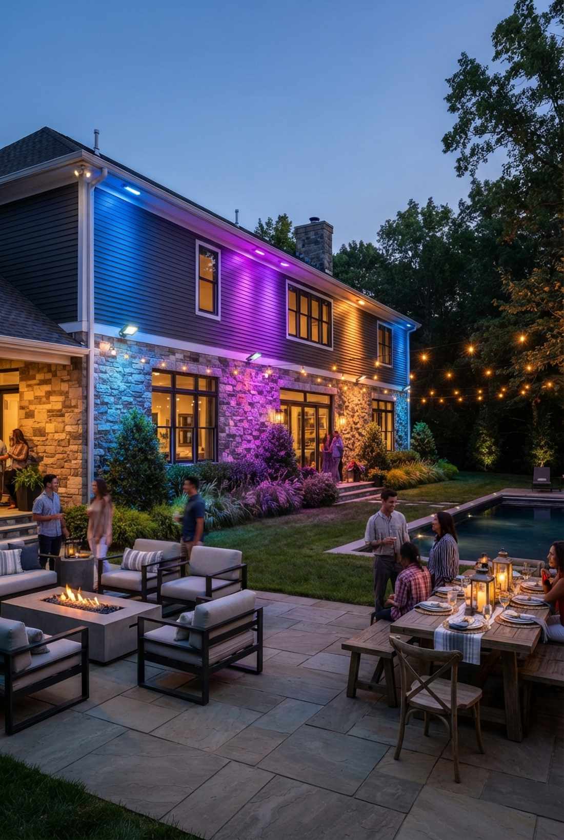 rgb color wash fixtures