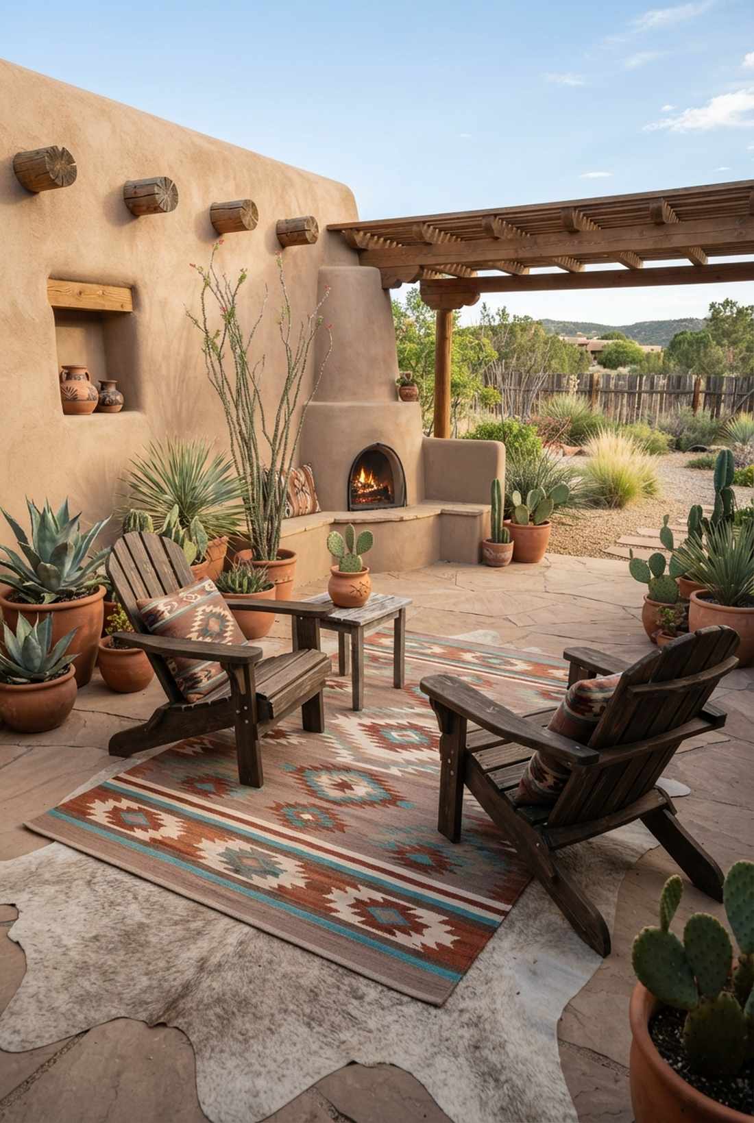 southwestern adobe palette