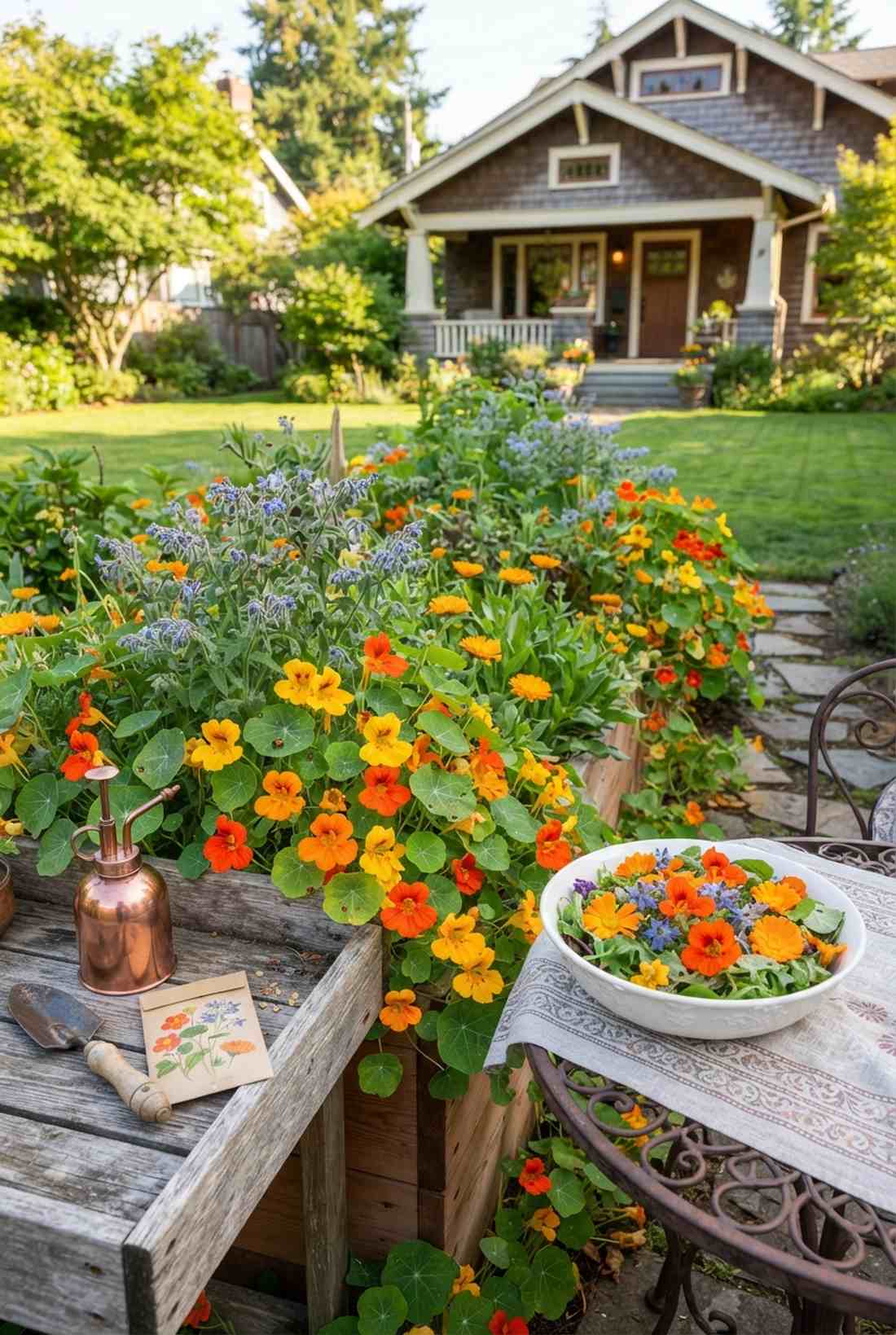 edible flower mixtures