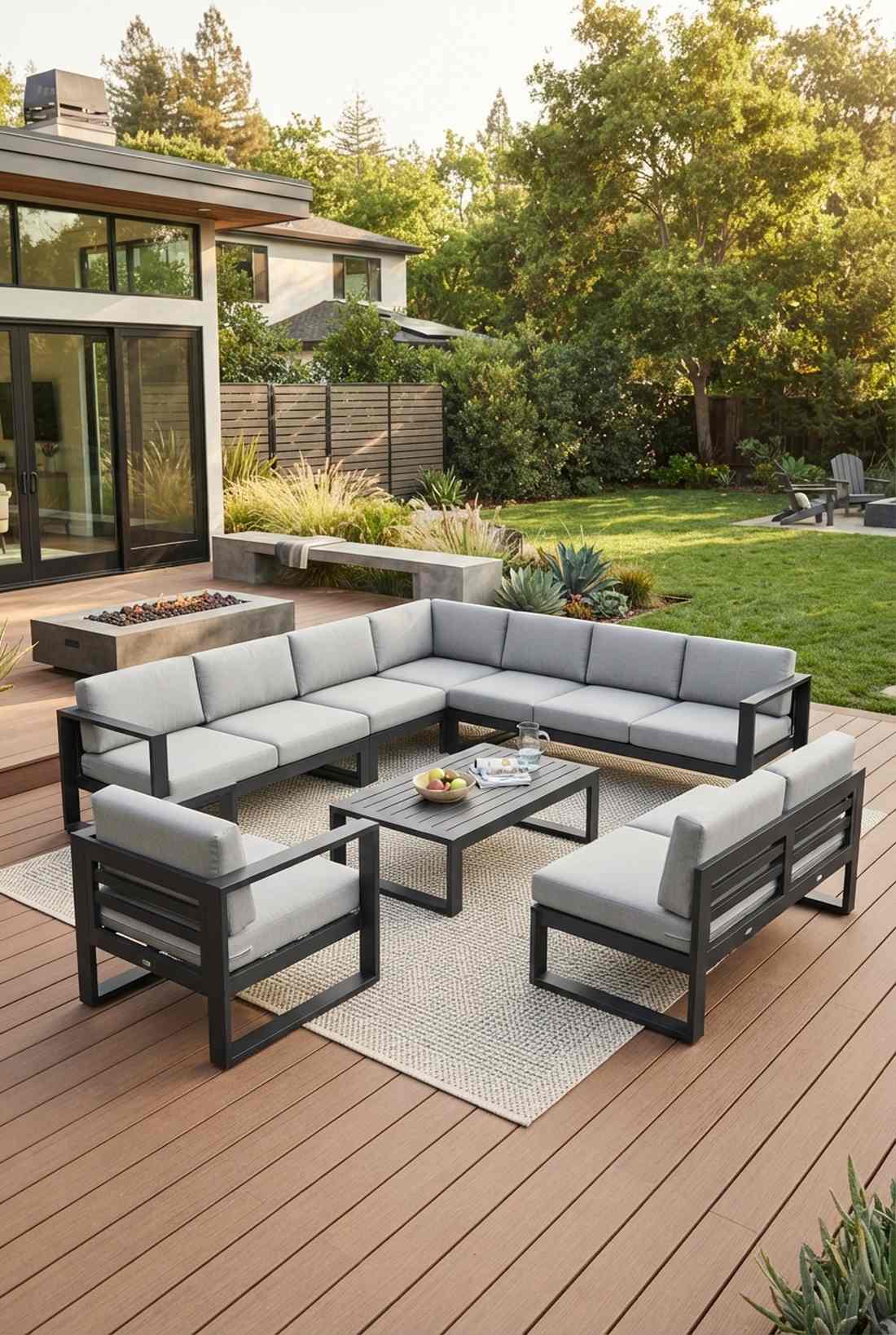 powder coated aluminum frame furniture