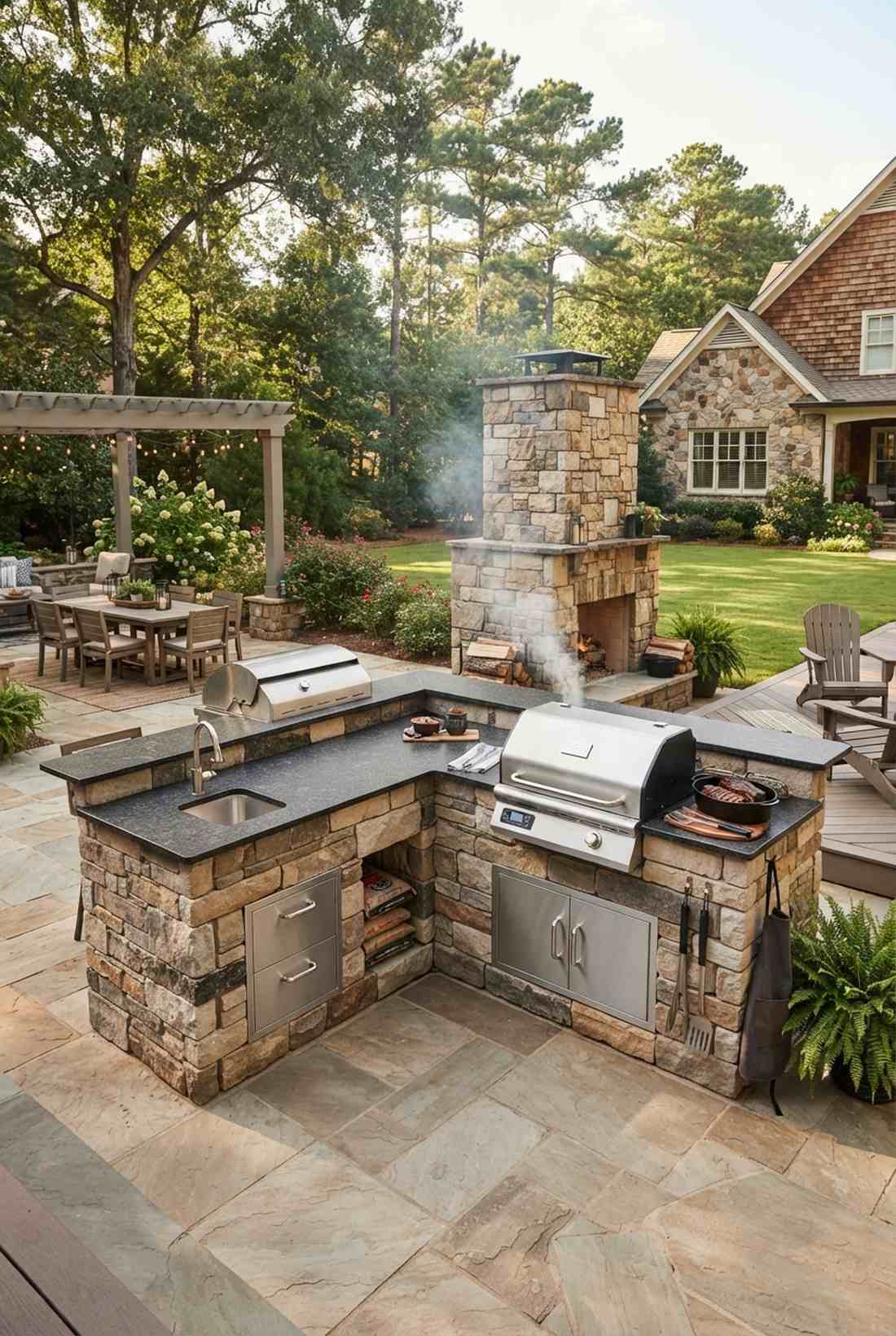smoker integration layout