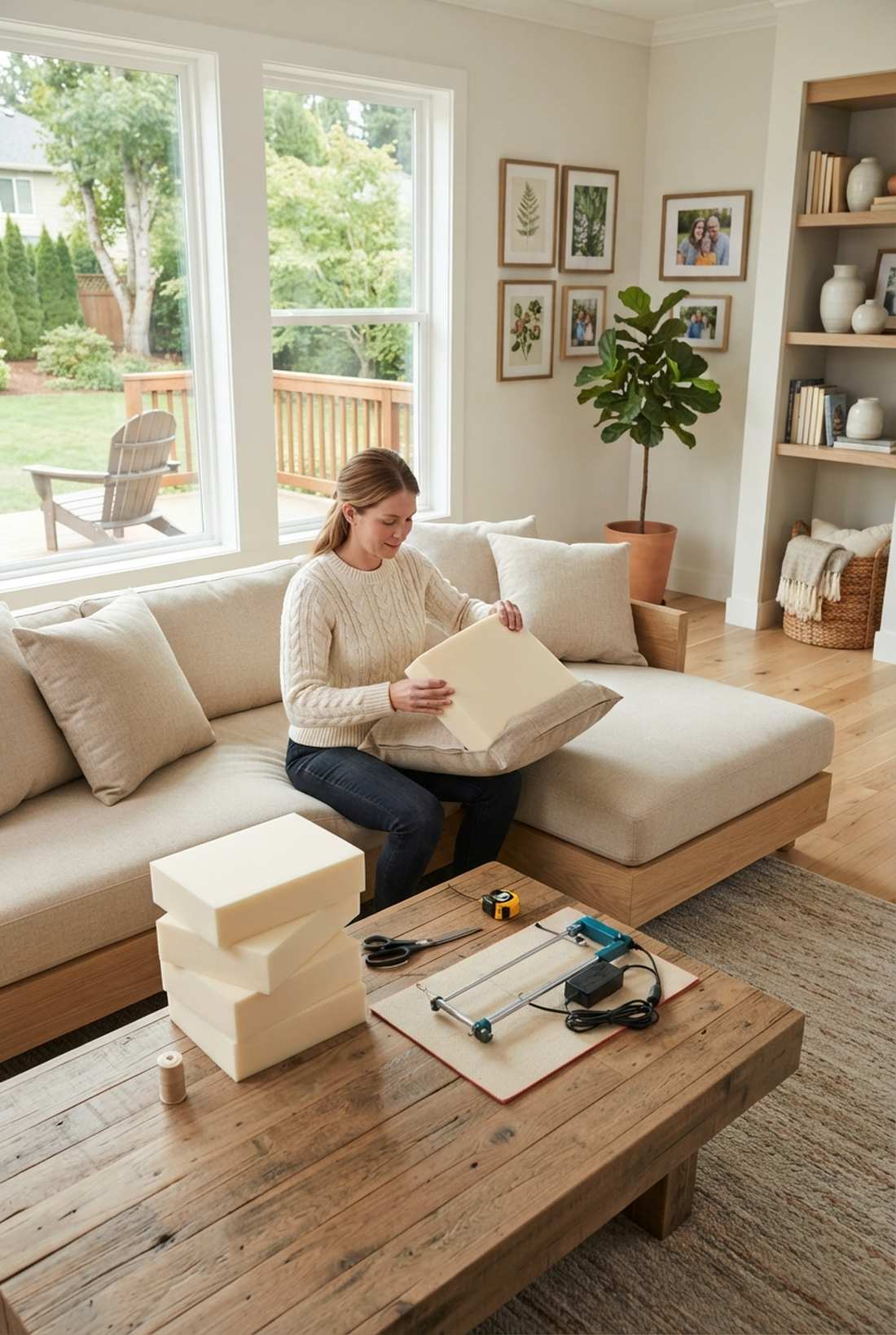soy based foam renewable core cushions
