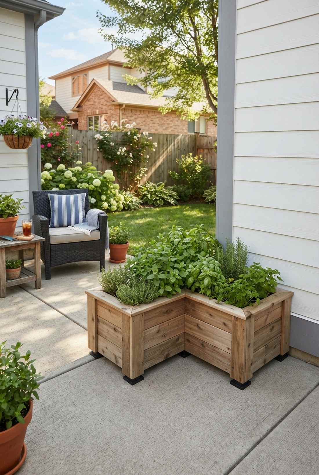 corner nesting l bed
